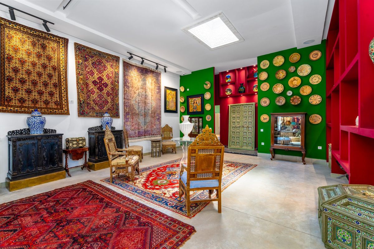 Carved cabinets and painted chests in the private collection